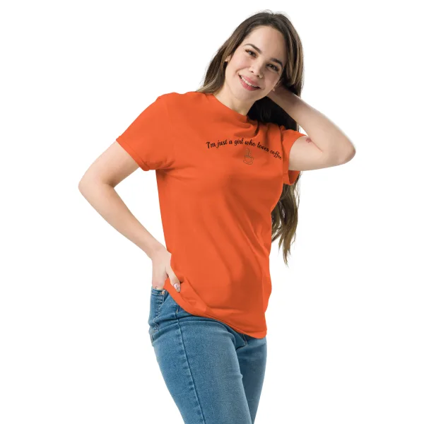 Yardie's "Loves Coffee" Woman's classic tee - Image 7