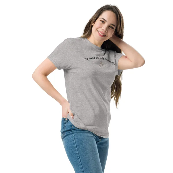 Yardie's "Loves Coffee" Woman's classic tee - Image 17