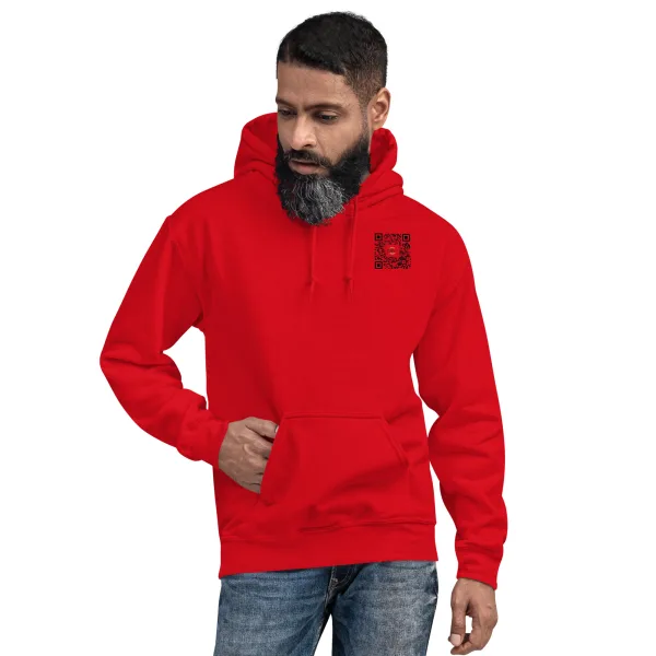 Yardie's QR Logo Unisex Hoodie - Image 2