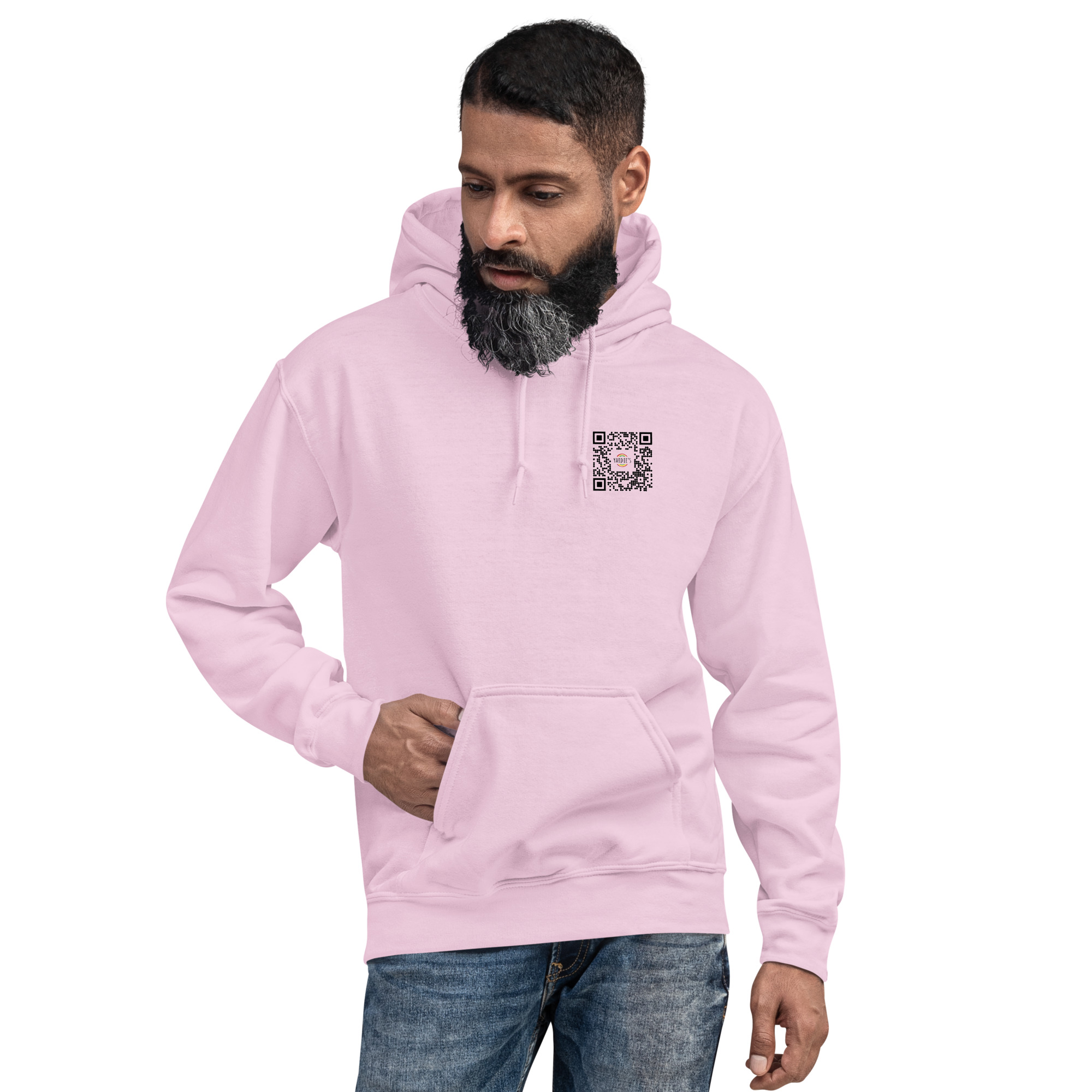 Yardie's QR Logo Unisex Hoodie - Image 19