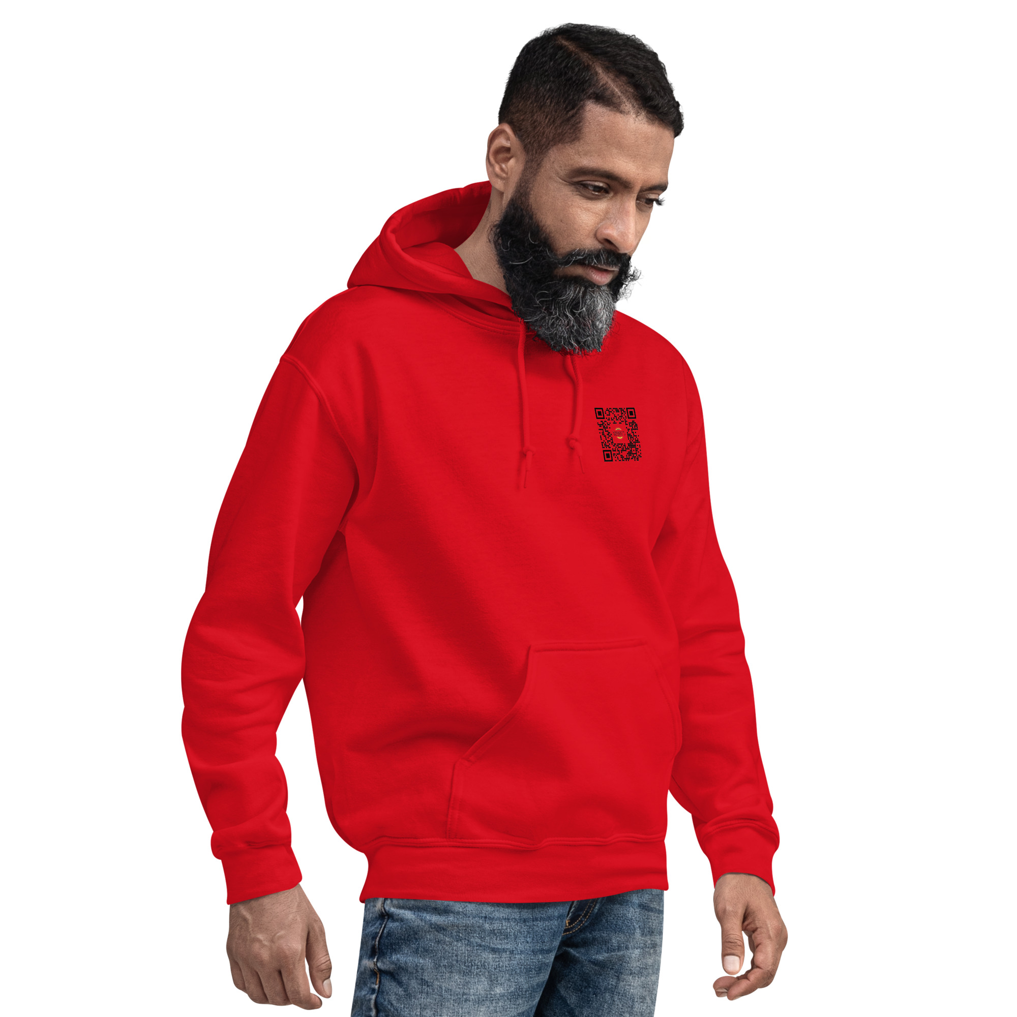 Yardie's QR Logo Unisex Hoodie - Image 10
